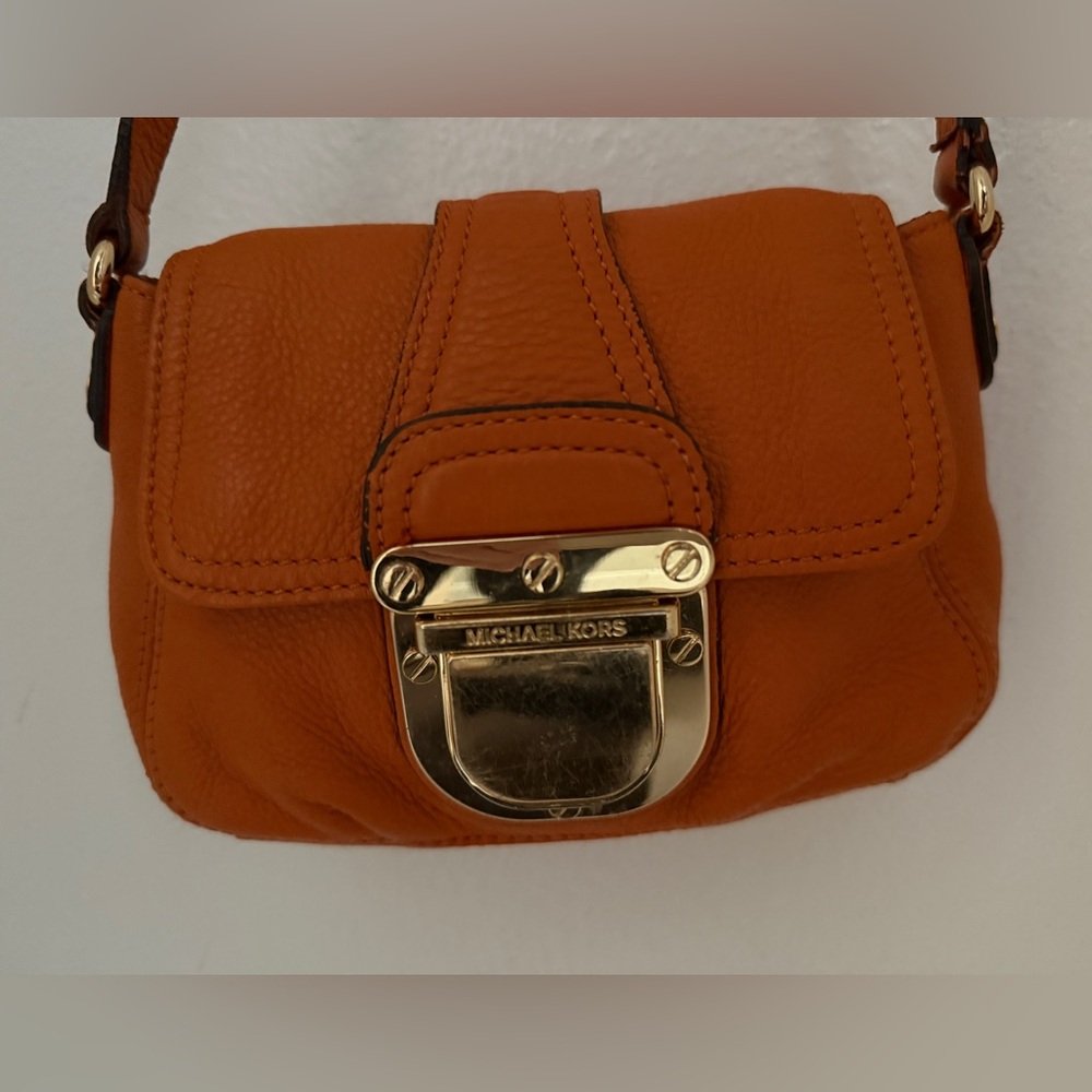 Michael Kors Orange Mini Bag- vintage